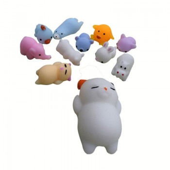 Mini Change Color Squishy Cute Cat Antistress Ball Squeeze Mochi Rising Abreact Soft Sticky Stress Relief Funny Gift Toy