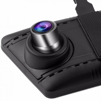 car dvr dashcam full hd 1080P 10 Touch Screen car camera automovil G-sensor video registrator stream media dual dash cam adas