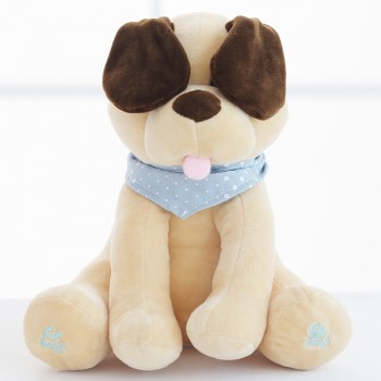 Peek A Boo Elephant Stuffed Animals amp; Plush Doll Music Elephant Educational Anti-stress Plush Electric Toy For Baby