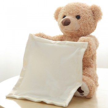 1pc 30cm Singing Elephant bear Electronic music Plush Toy Game Doll Educational soft stuffed anti-stress Child cute kawaii gift