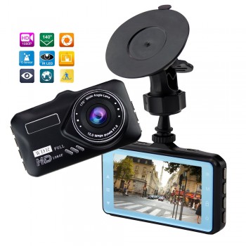 Full HD 1080P Mini Car DVR Lens Video 3inch Recorder Parking Car Camera Dash Cam Auto Black DVR camera video registratori auto