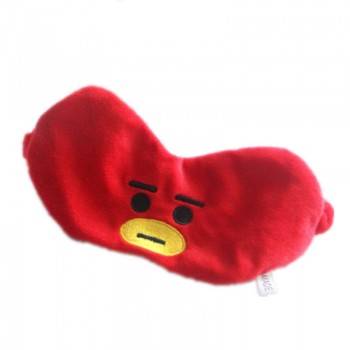 Skin Soft Touch Cartoon Eye Mask Toy BT21 BTS Travel Lunch Break Sleep Shading Breathable Natural Sleep Mask Figures Gift Kids