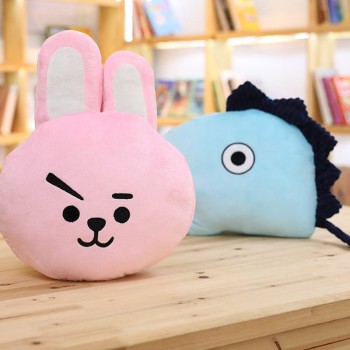 1pc 30cm*40cm Kawaii BTS Bangtan Boys Plush Pillow Sofa Cushion BT21 TATA VAN COOKY CHIMMY SHOOKY KOYA RJ MANG Kids Girls Gifts