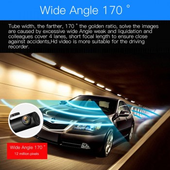 Car DVR Mini Camera Can Rotate 360 FHD 1080P Video Car Camera For Driving Recording Car DVR Detector Dashboard Camera WiFi