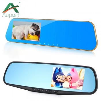 car camera car dvr 4.3 full hd 1080P Video Registrator Parking Recorder G-sensor Dash Cam CAR St car video recorder mirror DVR