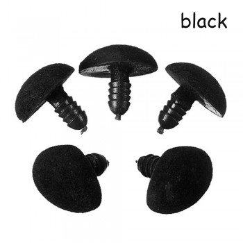 2019NEW Cute DIY Plastic Triangle Velvet Safety Nose Buttons For Bear Stuff Animal Clothing