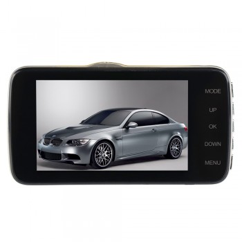 DVRs Mini Car DVR Dual Lens Video 4inch Recorder Parking Car Camera Dash Cam Full HD 1080P Night Vision Auto Black DVR camera