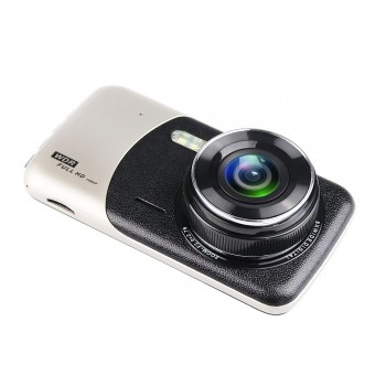DVRs Mini Car DVR Dual Lens Video 4inch Recorder Parking Car Camera Dash Cam Full HD 1080P Night Vision Auto Black DVR camera