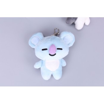 Kpop Home Bangtan Boys BTS bt21 Vapp Key Chain Plush Doll TATA VAN COOKY CHIMMY SHOOKY KOYA RJ MANG