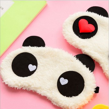 3D plush kids children panda Sleep Mask Rest Travel Sleeping Aid Blindfold Cover Patch Sleeping Mask Case Anime Cosplay toy