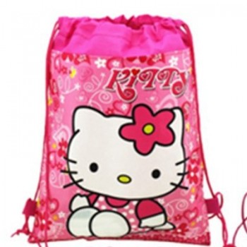 Disney cartoon children Frozen bag storage girl boy birthday gift pocket kid Swimming package cosmetic doll toy bag Drawstring