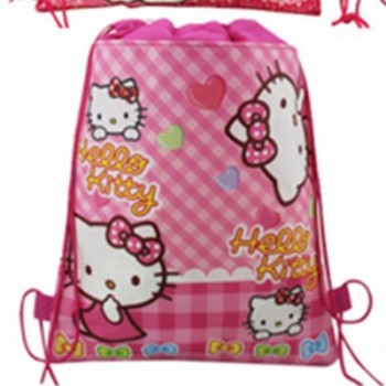 Disney cartoon children Frozen bag storage girl boy birthday gift pocket kid Swimming package cosmetic doll toy bag Drawstring