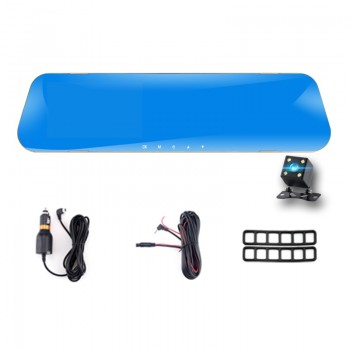 mini car camera car dvr 4.3 full hd 1080P Video Registrator Parking Recorder G-sensor Dash Cam CAR St car video recorder mirror