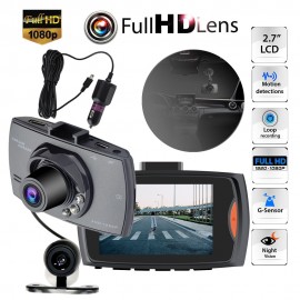 Car Dvr 170 Wide-angle Car Recorder Full HD 1080P Dash Cam Loop Recorder Car DVR 6 Fill Lights Clear Night Vision Car Camera G30