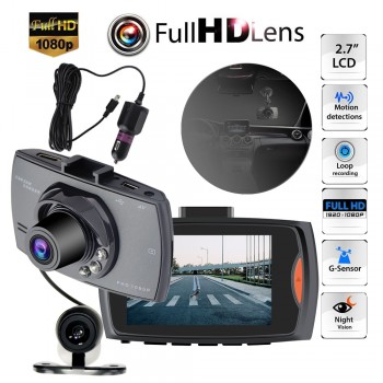 Car Dvr 170 Wide-angle Car Recorder Full HD 1080P Dash Cam Loop Recorder Car DVR 6 Fill Lights Clear Night Vision Car Camera G30