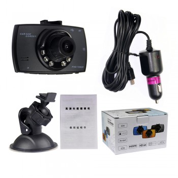 Car Dvr 170 Wide-angle Car Recorder Full HD 1080P Dash Cam Loop Recorder Car DVR 6 Fill Lights Clear Night Vision Car Camera G30