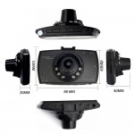 Mini Car DVR dual Lens Video 2.7 Recorder Parking Car Camera Dash Cam Full HD 1080P Auto Black DVR camera Motion Detection G30