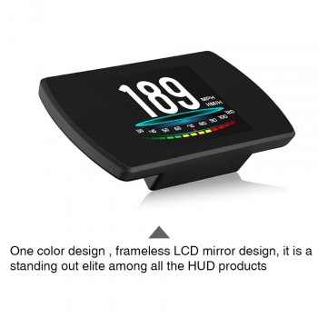 P12 Smart Driving Computer Show Travel Speed Engine Tank Water Temperature Voltage TFT LCD Color Super Large Clear Screen