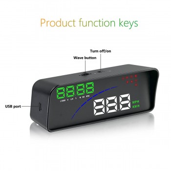 Multi-function  Auto Head Up Display Computer OBD2 and EUOBD port Car automatic diagnosis system HUD Car Head-Up Display