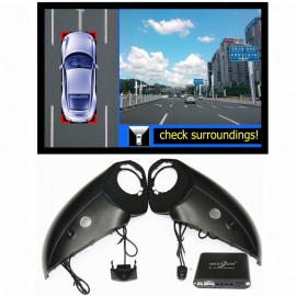 Special 360 Degree bird View Car Monitor System Panoramic View, All round View Camera system for Audi Q5 Q7 with DVR record