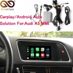 Sinairyu Apple CarPlay interface for Audi A5 MMI factory Screen upgrade with iOS12 AirPlay screen Mirroring