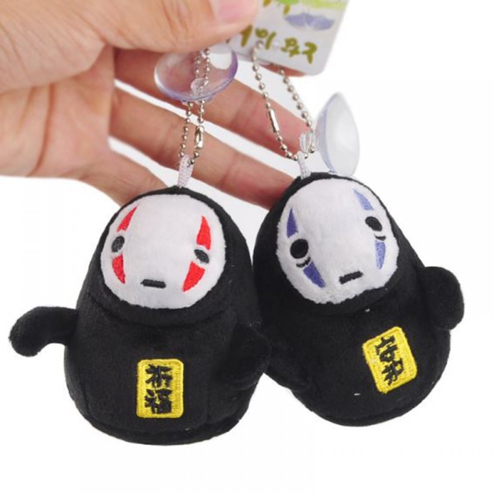 1 Pc Cute Ghibli Spirited Away No Face Man Plush Toy Anime Miyazaki Hayao Doll Plush Keychain Bag Pendant