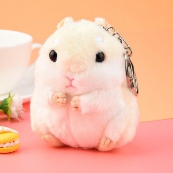 2018 new arrival  Cute Plush Hamster toys Clasp Handbag Plush toys for gift for children and ladies Decor Flower July 4