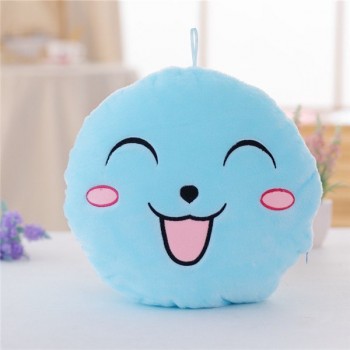 1pc 33cm Glowing Colorful Round Pillow Lumious Lighting In the dark Beautiful Plush Toy Five Colors Soft Kids Funny Kawaii Gift