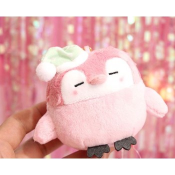 1 Pc Kawaii Positive Energy Penguin Plush Keychain Bag Pendant Backpack Hanging Mini Soft Plush toy Dolls
