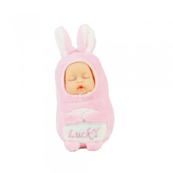 bee ! Plush Sleeping baby Dolls New Born Sleep Reborn Children Newborn Lovely Stuffed Cute Family Toy for Kid Baby Gift Toy 23cm