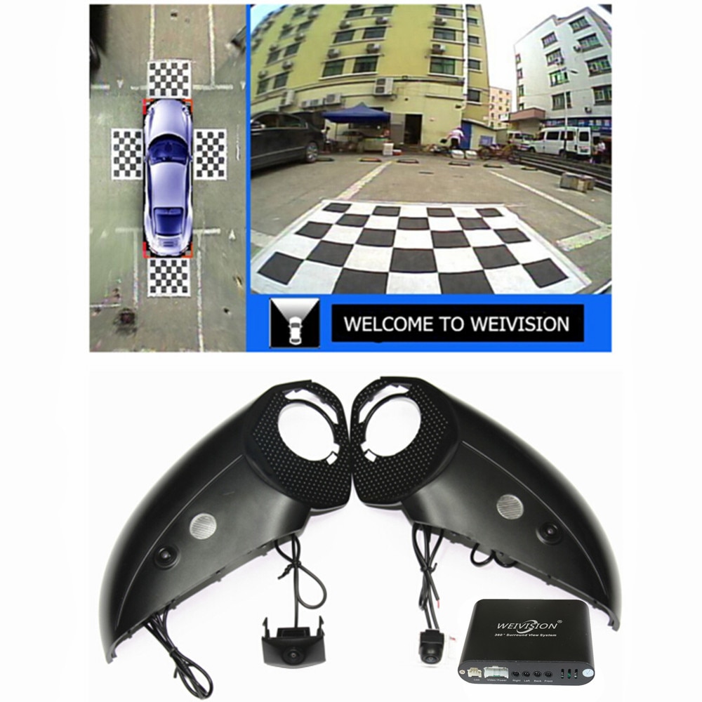 WEIVISION 360 Degree bird View bird view Car  Panoramic View System, Car DVR Recording, Surround view for Audi Q3