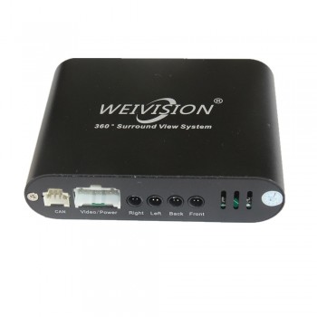 WEIVISION 360 Degree bird View bird view Car  Panoramic View System, Car DVR Recording, Surround view for Audi Q3
