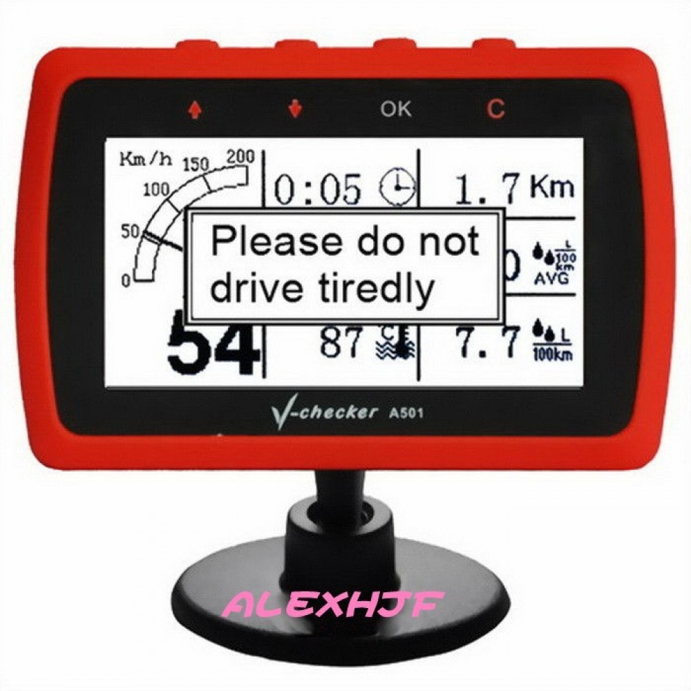 Car Utility Vehicle Diagnostic Trip Computer Fuel Consumption Meter Universal OBD Car Doctor, Support TPMS, The Newest Version