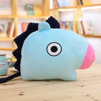 30cm*40cm Bangtan Boys BTS bt21 Plush Pillow TATA VAN COOKY CHIMMY SHOOKY KOYA RJ MANG Sofa Cushion Kids Girls Toys