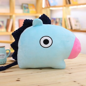 30cm*40cm Bangtan Boys BTS bt21 Plush Pillow TATA VAN COOKY CHIMMY SHOOKY KOYA RJ MANG Sofa Cushion Kids Girls Toys