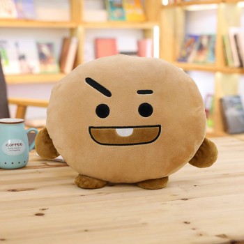 30cm*40cm Bangtan Boys BTS bt21 Plush Pillow TATA VAN COOKY CHIMMY SHOOKY KOYA RJ MANG Sofa Cushion Kids Girls Toys