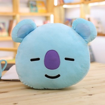 30cm*40cm Bangtan Boys BTS bt21 Plush Pillow TATA VAN COOKY CHIMMY SHOOKY KOYA RJ MANG Sofa Cushion Kids Girls Toys