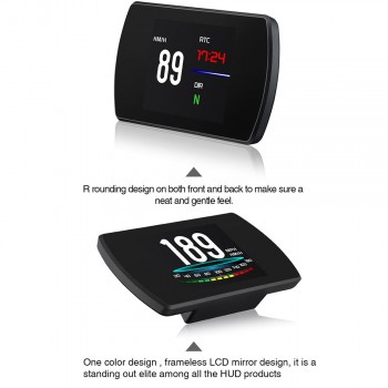 T800 Driving Speed Voltage Satellite Time Number of Satellites Altitude Navigation Angle TFT LCD Accelerated Competitive Mode