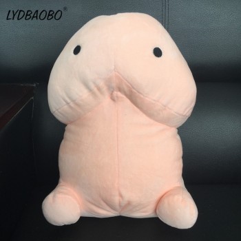 LYDBAOBO 1PC 30CM Stuffed Cotton Plush Simulation Penis Pillow Sweet Plush Penis Toy Pink Soft Sexy Kawaii For Girlfriend Gifts