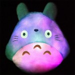 35*30cm New Totoro Led Luminous Plush Pillow Lovely Totoro Toy Wedding Gift Christmas Gift Birthday Gift toy for children
