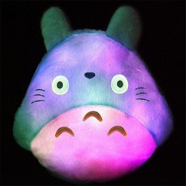 35*30cm New Totoro Led Luminous Plush Pillow Lovely Totoro Toy Wedding Gift Christmas Gift Birthday Gift toy for children