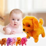 New Funny Plastic Robotic Cute Electronic Walking Pet Dog Puppy Kids Toy  As a Birthday gift