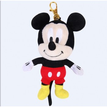 14cm PP Cotton mini Mickey Mouse Minnie Plush Toys Cute Stuffed Toys Cartoon Figure Kids Children Gift Plush Keychains