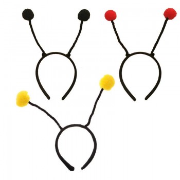 Childrens small animal headband ant bee insect antennae hairy ball caterpillar headwear headband adult props