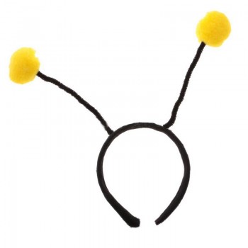 Childrens small animal headband ant bee insect antennae hairy ball caterpillar headwear headband adult props