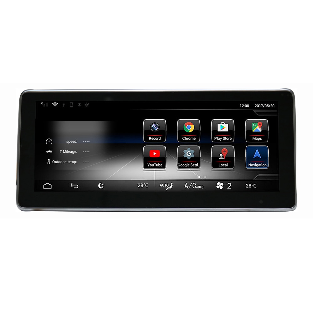 8-Core 2+32G Car Android 10.2 inch Display for Mercedes Benz A W176 CLA C117 X117 GLA X156 Command System Upgrade Head Up Screen
