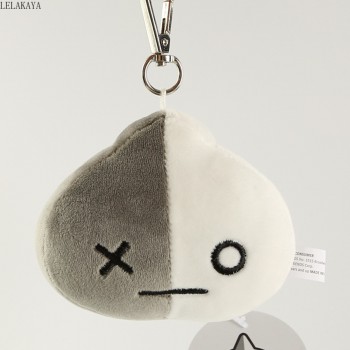 Mini Cartoon Anime BTS Plush Keychains Bag Xmas Pendants Gift Bangtan Boys Sheep Dog Animals Soft Stuffed Bags Decoration Toy