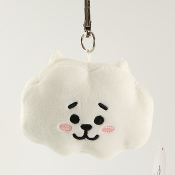Mini Cartoon Anime BTS Plush Keychains Bag Xmas Pendants Gift Bangtan Boys Sheep Dog Animals Soft Stuffed Bags Decoration Toy