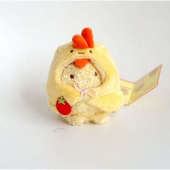 1 Pc Kawaii Japanese Sumikko Corner San-X Corner Bio Plush Toy Keychains Handheld Biological Cloak Animal Pendant Girls Gifts