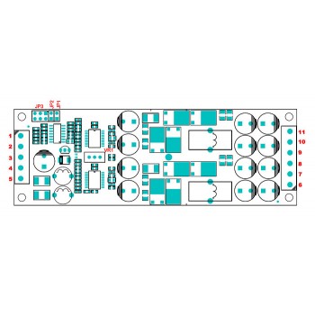 Car ITPS power supply, high power 220w 12V 20A suitable for car computer, car radio, car TV, etc. LTC3780 chip
